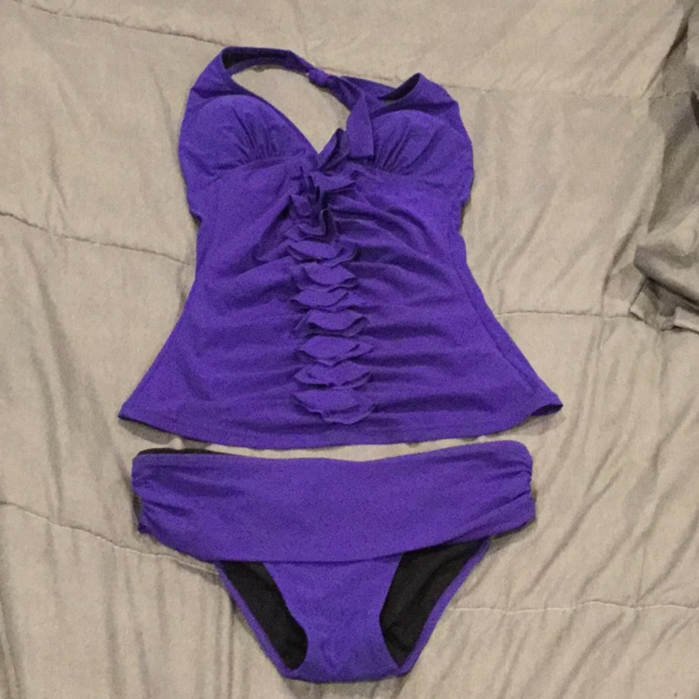 Two piece swim suit